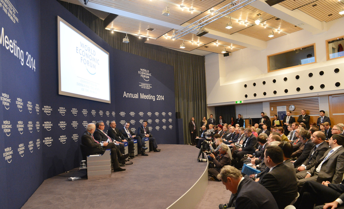Azerbaijani President attends Eurasia: The Next Frontier? session of World Economic Forum (PHOTO)