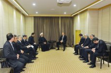 Azerbaijani President meets Iranian counterpart in Davos (PHOTO)