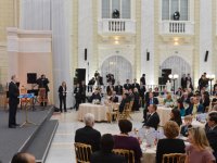 President Ilham Aliyev attends official reception in Sochi (PHOTO)