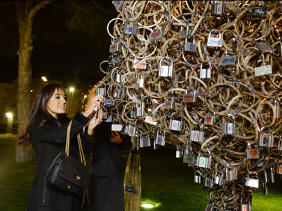 Leyla Aliyeva  attended a ceremony to launch “Love Tree” project (PHOTO)