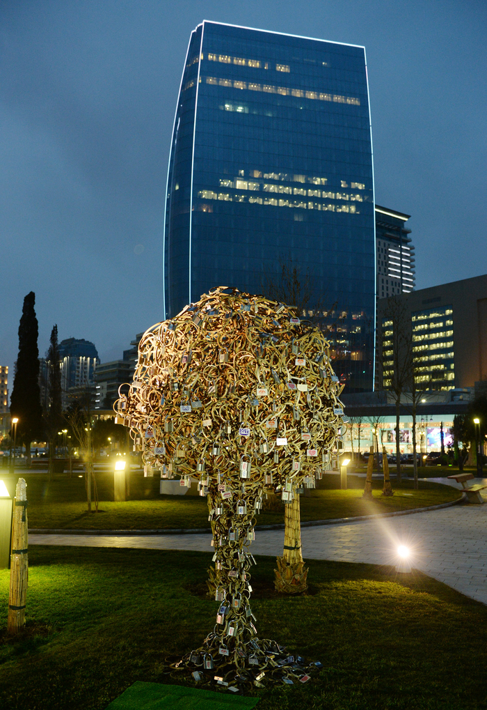 Leyla Aliyeva  attended a ceremony to launch “Love Tree” project (PHOTO)