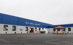 Azerbaijani president attends opening of new industrial facilities in Sumgayit (PHOTO)