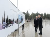 Azerbaijani president attends opening of new industrial facilities in Sumgayit (PHOTO)