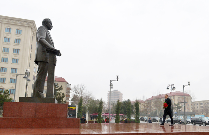 Azerbaijani president attends opening of new industrial facilities in Sumgayit (PHOTO)