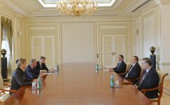 President Ilham Aliyev receives President of International Peace Institute