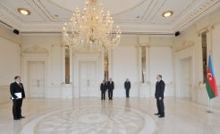President Ilham Aliyev receives credentials of incoming Czech Ambassador