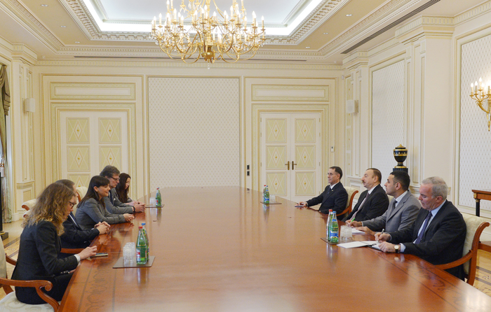 Azerbaijani president receives delegation from Italy’s Friuli-Venezia Giulia region