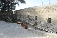 Azerbaijani president and his spouse view new museum exposition at Shirvanshah`s Palace