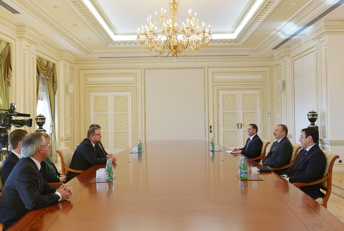 Azerbaijani president receives Second President of Austrian National Council
