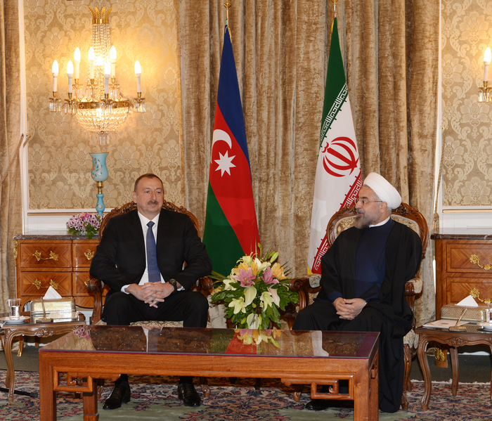 Azerbaijani, Iranian presidents meet in Astrakhan