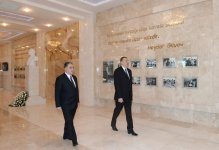 Azerbaijani president attends opening of Heydar Aliyev Center in Agdash (PHOTO)