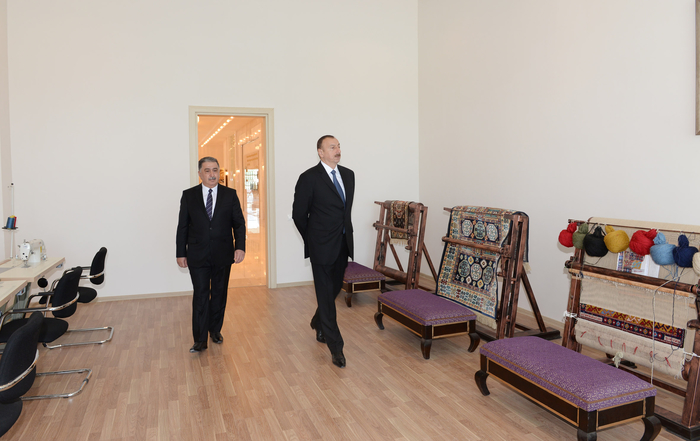 Azerbaijani president attends opening of Heydar Aliyev Center in Agdash (PHOTO)