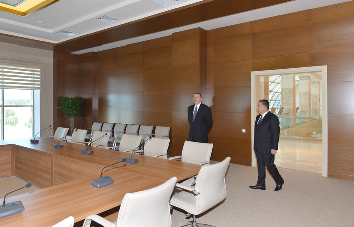 Azerbaijani president attends opening of Heydar Aliyev Center in Agdash (PHOTO)