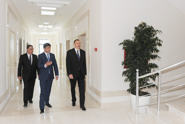 New office building of Agdash district branch of New Azerbaijan Party commissioned