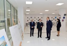 Azerbaijani president opens new building of ANAS' Central Library (PHOTO)