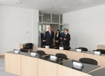 Azerbaijani president opens new building of ANAS' Central Library (PHOTO)