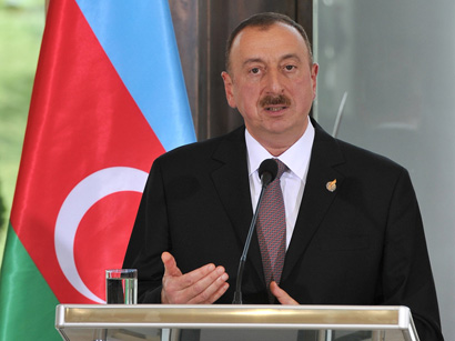 Ilham Aliyev: Azerbaijan-Georgia-Turkey trilateral format unique (PHOTO)