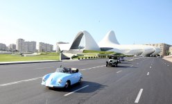 Vintage cars rally in Baku commemorates national leader Heydar Aliyev’s 91st anniversary