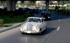 Vintage cars rally in Baku commemorates national leader Heydar Aliyev’s 91st anniversary