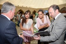 Leyla Aliyeva attendes closing ceremony of 5th International Art Festival "Maiden Tower"