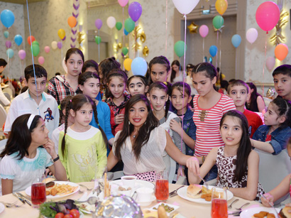 Leyla Aliyeva attends event on festivities for children at orphanages and boarding schools