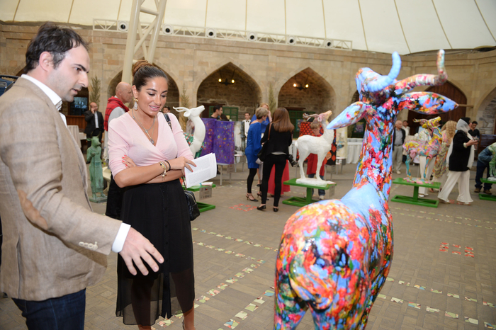Leyla Aliyeva attendes closing ceremony of 5th International Art Festival "Maiden Tower"