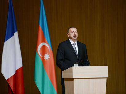 President Aliyev: Azerbaijani-French relations to develop progressively in future (PHOTO)