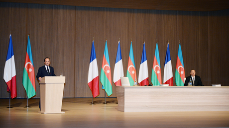 President Aliyev: Azerbaijani-French relations to develop progressively in future (PHOTO)