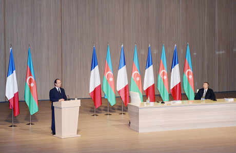 President Aliyev: Azerbaijani-French relations to develop progressively in future (PHOTO)