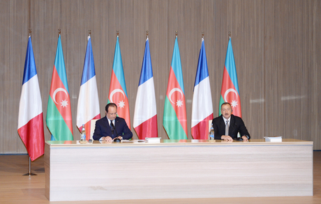 President Aliyev: Azerbaijani-French relations to develop progressively in future (PHOTO)