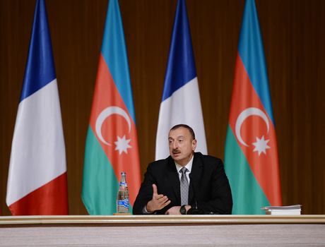 President Aliyev: Azerbaijani-French relations to develop progressively in future (PHOTO)