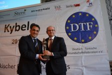 Azerbaijani first lady Mehriban Aliyeva awarded by Turkish-German Friendship Federation