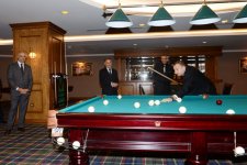 Azerbaijani president attends opening of five-star hotel in Shamakha district (PHOTO)
