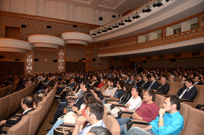 Leyla Aliyeva attends presentation ceremony of “Shirvan National Park” film