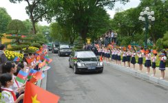 Vietnam hosts official welcoming ceremony for Azerbaijani President Ilham Aliyev (PHOTO)