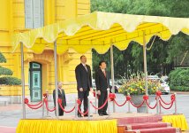 Vietnam hosts official welcoming ceremony for Azerbaijani President Ilham Aliyev (PHOTO)