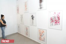 Solo exhibition by Iranian artist Mahmoud Bakhshi held in Baku (PHOTO)