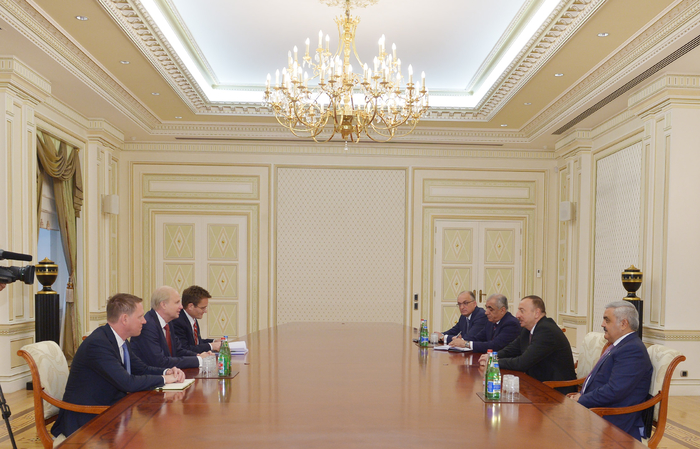 Azerbaijani president receives Chief Executive Officer of BP