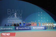 Azerbaijani gymnasts take sixth place in team competitions in European championship (PHOTO)