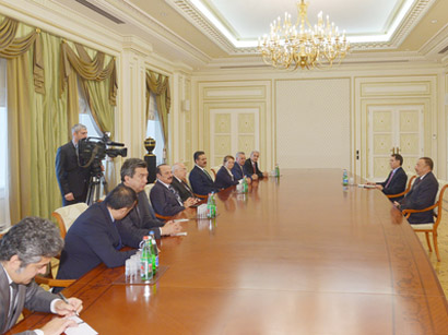 Azerbaijani president receives Speaker of Turkish Grand National Assembly