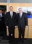 Azerbaijani president holds meetings in Strasburg (PHOTO)