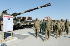 President Aliyev watches operational and tactical exercise of Azerbaijani Armed Forces