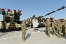 President Aliyev watches operational and tactical exercise of Azerbaijani Armed Forces