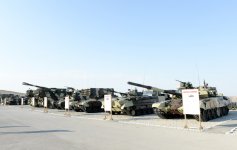 President Aliyev watches operational and tactical exercise of Azerbaijani Armed Forces