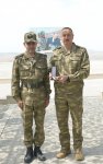 President Aliyev watches operational and tactical exercise of Azerbaijani Armed Forces