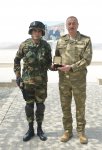 President Aliyev watches operational and tactical exercise of Azerbaijani Armed Forces
