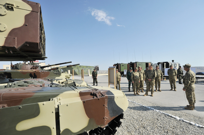 President Aliyev watches operational and tactical exercise of Azerbaijani Armed Forces