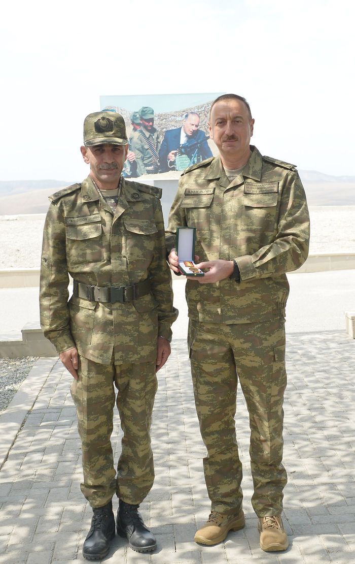 President Aliyev watches operational and tactical exercise of Azerbaijani Armed Forces