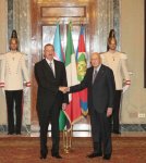 Meeting held between presidents of Azerbaijan and Italy