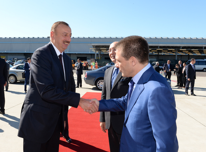 Azerbaijani president’s official visit to Italy ends